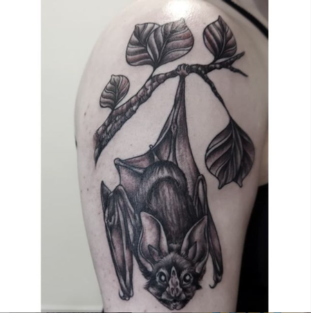 Tattoos - Bonnie Seeley Leaf-Nosed Bat  - 143670